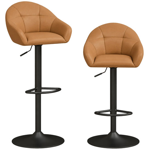 Homcom quilted bar - bar, set