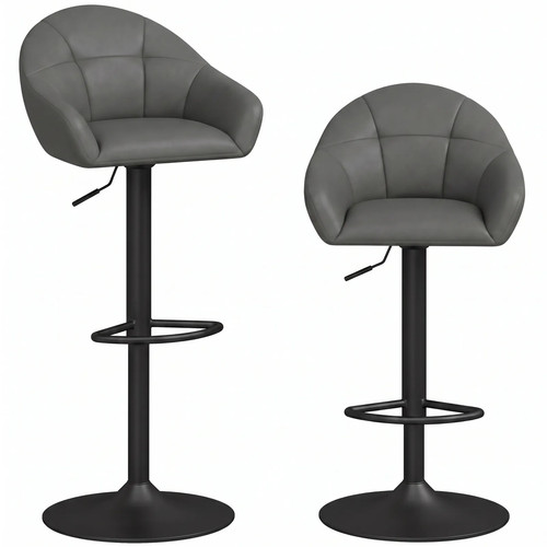 Homcom quilted bar stools - quilted,