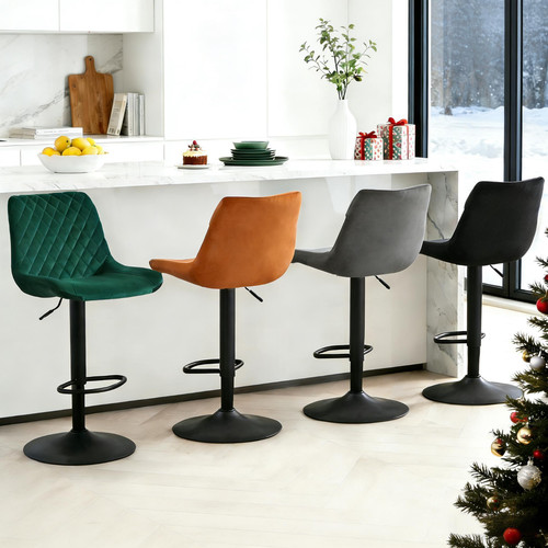 Breakfast bar stools velvet - stools,