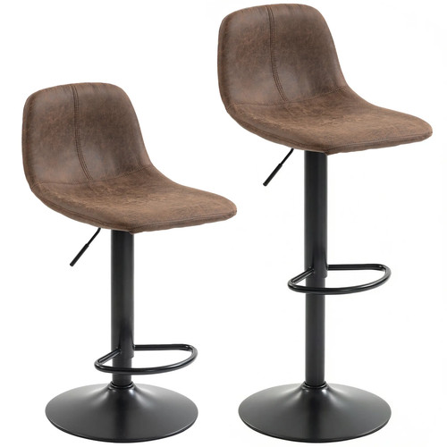 Homcom set swivel - homcom, bar