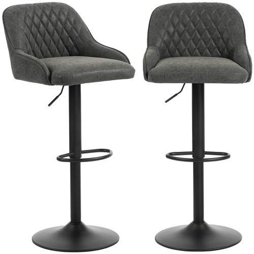 Homcom bar stools set - homcom, 2