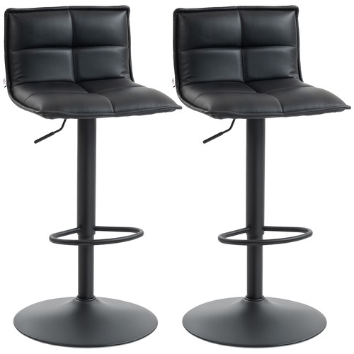 Homcom bar stools set 2 - stools,