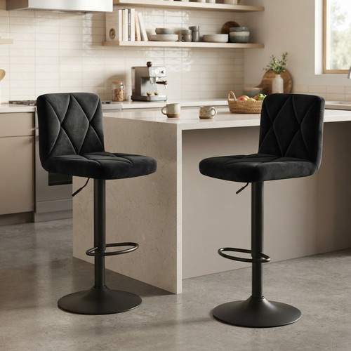 Modern matt black - black, swivel