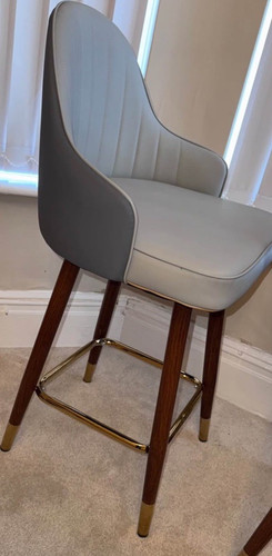 Set bar stools - stools, grey