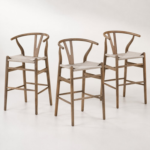 Grey wishbone bar - grey,