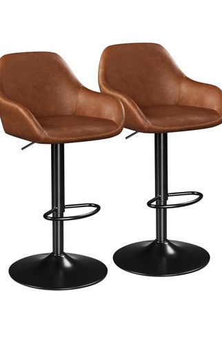 Leather bar stools - pu,