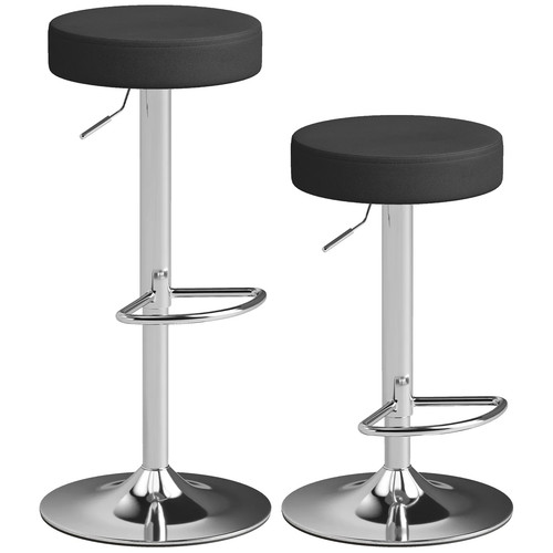 Homcom set swivel bar - set, of