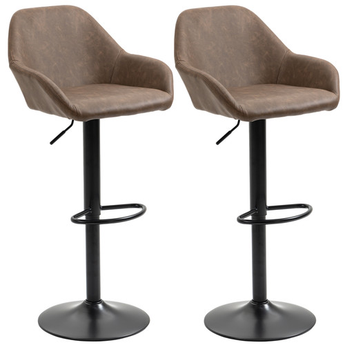 Homcom set swivel bar - homcom, 2
